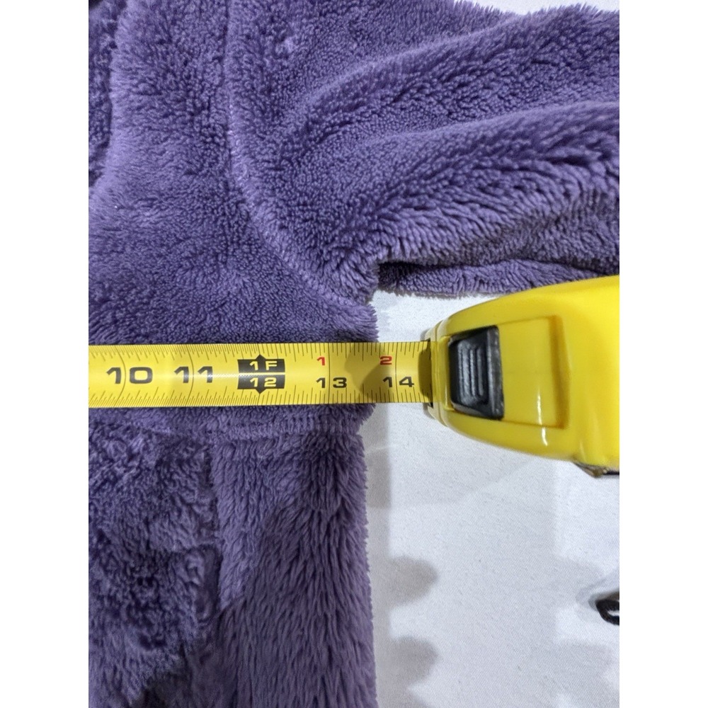 L L Bean Fleece 1/4 Zip Pullover Youth Purple Size 4 - Picture 11 of 15